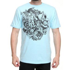 New Mens Tank Theory Blue T Shirt Medieval Theme